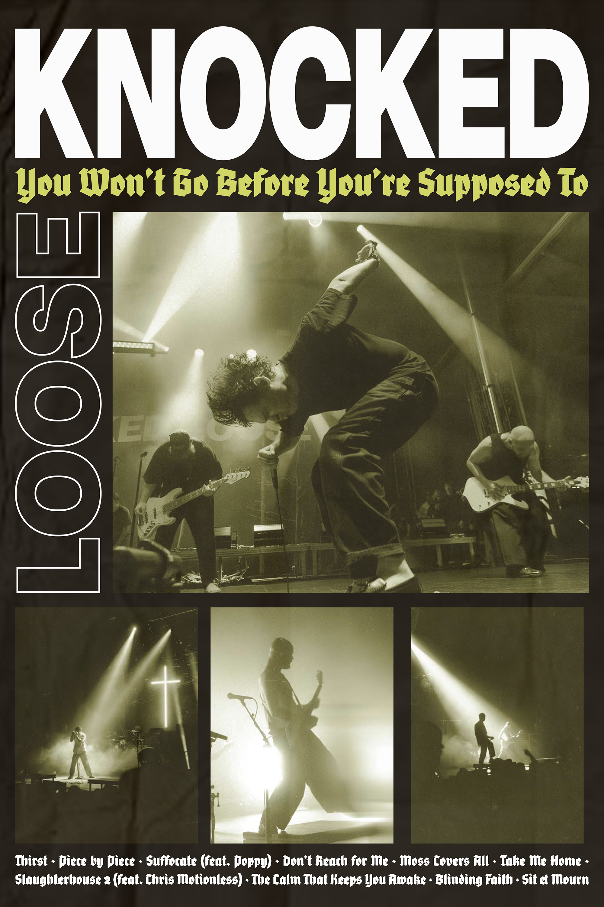 Knocked Loose Poster Design